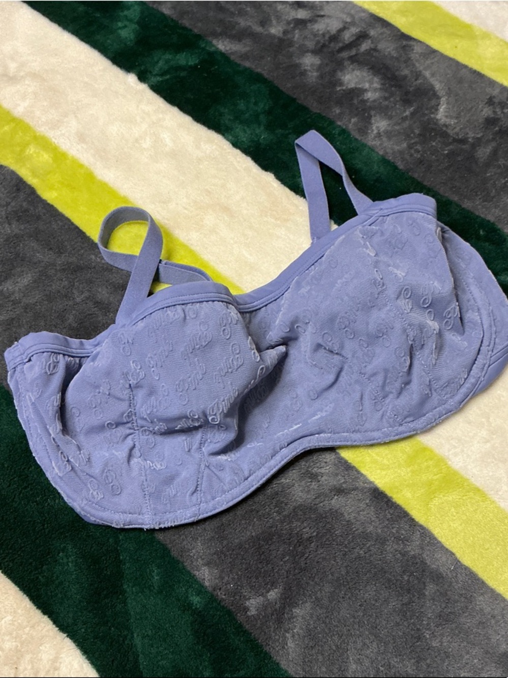 PINK Victoria's Secret Lavender Lace Bralette XL